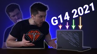 Обзор ASUS ROG Zephyrus G14 2021 ВОСТОРГ без вауфактора  Root Nation [upl. by Shanna101]