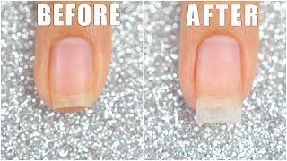 How To Extend Your Short Nail Using Dip Powder  LIFEISNAILS [upl. by Oswell]