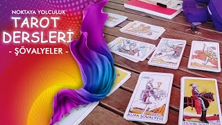 Tarot Dersleri  39 ŞÖVALYELER Minör Arkana Kartları [upl. by Aileahcim]