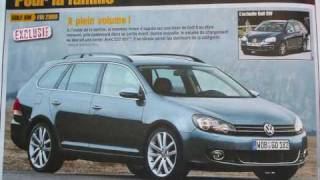 THE NEW VOLKSWAGEN GOLF VARIANT 2009 [upl. by Awe]