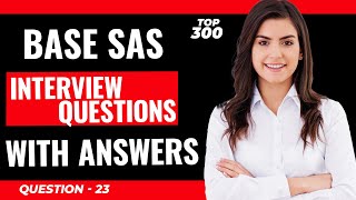 Base SAS Interview Questions for Freshers  How Do You Invoke the Debugger in SAS  Question  23 [upl. by Ecnerrat913]