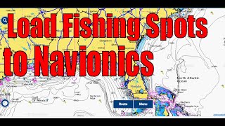 Navionics App for Android  Use fishing spots on Android [upl. by Ahsyad]