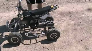 49cc mini quad R [upl. by Airetak]