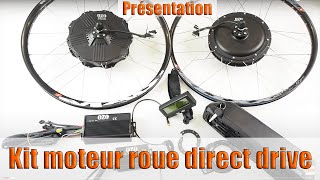 Présentation des kits moteurs roues direct drive OZO pour vélo électrique [upl. by Faydra]