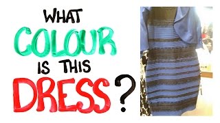 What Colour Is This Dress SOLVED with SCIENCE [upl. by Erreipnaej]