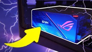 A Power Supply with a SCREEN 😵  Asus ROG Thor Review [upl. by Osmund]