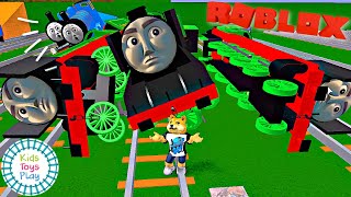 Roblox Thomas amp Friends Accidents amp Crashes [upl. by Novat]