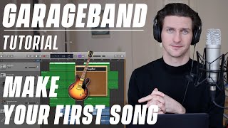 GarageBand Tutorial  Make Your First Song [upl. by Violette]