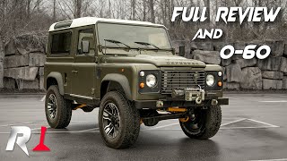 Land Rover 90110 Defender Review  A Force of Nature [upl. by Colline188]