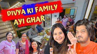 Shaadi ke baad Divya ke ghar wale aaye hamare ghar pjdivyakishaadi pjdivya dailyvlog [upl. by Eiffe392]