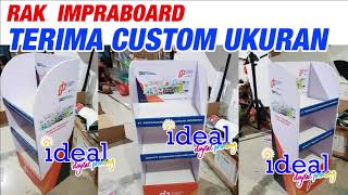 RAK IMPRABOARD  TERIMA CUSTOM BENTUK [upl. by Saffren]