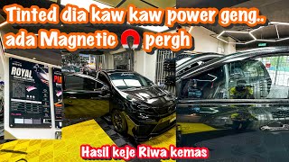 PERODUA MYVI G3 PASANG TINTED HARGA RM2000  TINTED ADA CARBON JUGA KE  DAPAT FREE COATING WINDOW [upl. by Hnah196]