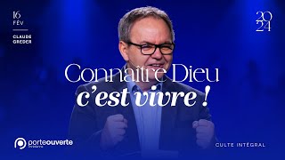 Connaître Dieu cest vivre  Claude Greder 18022024 [upl. by Ube202]