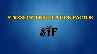 Piping Stress Analysis  SIF Stress Intensification Factor [upl. by Musette216]