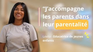 Découvrez le métier dEducatrice de jeunes enfants en crèche [upl. by Ahsial362]