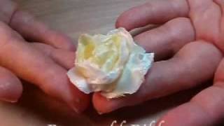 Ribbon Rose Tutorial [upl. by O'Donoghue]