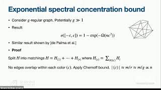 Short Proof of a Spectral Chernoff Bound for Local Hamiltonians [upl. by Aranat]