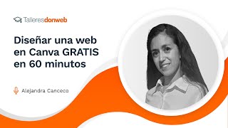 Diseñar una web en Canva gratis en 60 minutos [upl. by Tania]