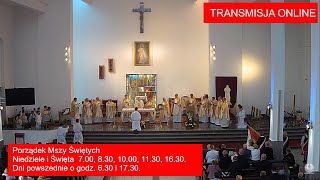 Kościół Miłosierdzia Bożego w Starym Sączu  Transmisja LIVE  Na Żywo [upl. by April]