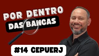 Por Dentro das Bancas 14  CEPUERJ  correção de prova [upl. by Cirtap]