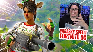 YARASKY SPEELT FORTNITE OG [upl. by Thurlough490]