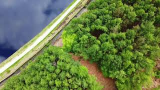 Dovestone reservoir aerial view [upl. by Cooperman]