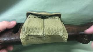 M1 Carbine Stock Pouch Install [upl. by Florin564]