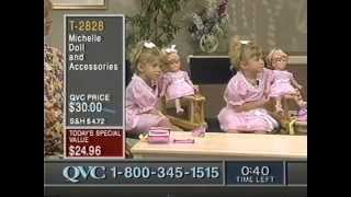 Olsen twins on shopping channelAge 5 1991 [upl. by Losyram]