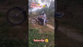 Bike off road stunt 😲😱 bhojpuri trending viralvideos rider offroad [upl. by Aloel]