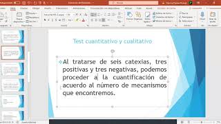 Evaluación cuantitativa del Cuestionario Desiderativo [upl. by Sternlight]