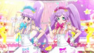 PriPara Manaka Non and Manaka Laala  «Marble Make up a ha ha» 122 episode [upl. by Levey915]