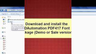 How to Encode a Tab or Function in a PDF417 in Microsoft Word [upl. by Sisson]