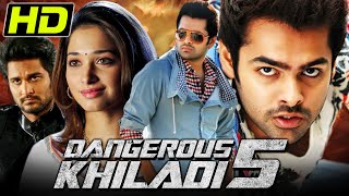 Dangerous Khiladi 5  Romantic Hindi Dubbed Movie  Ram Pothineni Tamannaah Bhatia [upl. by Akinihs587]