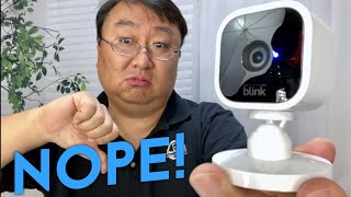 Blink Mini Indoor Security Camera Review [upl. by Rolland422]