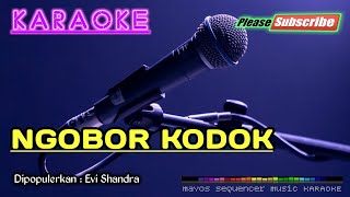 NGOBOR KODOK Evi Shandra KARAOKE [upl. by Imat]