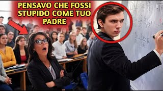 Barron Trump sfida il professore liberale — E rivela il suo genio [upl. by Aremmat990]