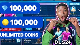 DLS 24  HOW I GOT UNLIMITED COINS AND DIAMONDS IN DLS 2024 [upl. by Annayrb]