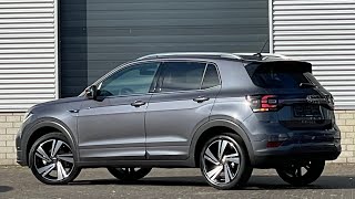 Volkswagen NEW TCross RLine 2023 in 4K Smokey Grey Metal 18 inch Nevada walk around amp Detail [upl. by Eliades]