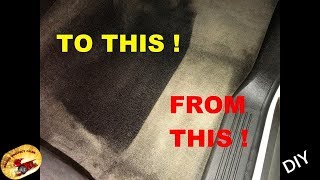 HOW To DYE ANY CARPET amp FABRICBACK To NEW Again [upl. by Einattirb384]