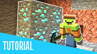 Minecraft 115 Tutorial  How to Find Diamonds  Best Way to Find Diamonds 2020 Tips  Tricks [upl. by Airekahs]