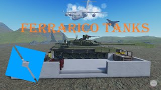 Ferracico T90 Tank Showcase Roblox [upl. by Ayaet897]