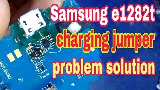 samsung e1282t charging jumper [upl. by Betteann287]