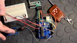 How to connect and use a 315MHZ RF Remote with an Arduino  Tutorial [upl. by Most]