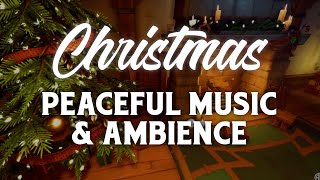 Christmas Music amp Ambience  Relaxing Animated Fireplace with Peaceful Holiday Music 4 Hours [upl. by Anaiuq]