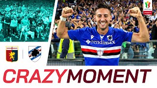 Every Penalty of GenoaSampdoria  Crazy Moment  NO COMMENTARY  Coppa Italia Frecciarossa 202425 [upl. by Malamud]