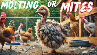 Chicken Molting or Mites How to Tell the Difference amp Boost Egg Production [upl. by Rosenstein]