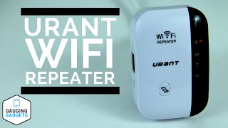 Urant Wifi Repeater Review and Setup Tutorial [upl. by Lemej]