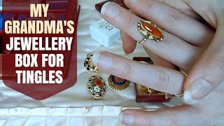 ASMR Whispering  Old Jewellery Collection Show amp Tell [upl. by Enitsua]