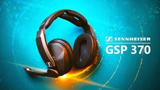 Sennheiser GSP 370 Gaming Headset Review  What HAPPENED [upl. by Jumbala44]