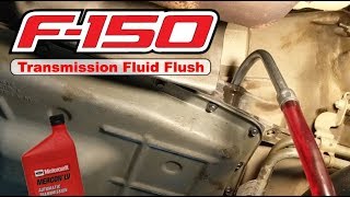 20152017 F150 Transmission Fluid Flush 6R80 [upl. by Otaner]